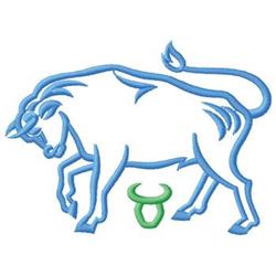tauru beginner-friendly machine embroidery - Taurus perfect for reusable tote bags