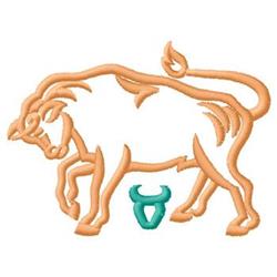 tauru beginner-friendly machine embroidery - Taurus perfect for reusable tote bags