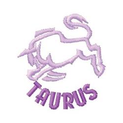 quick stitch tauru machine embroidery pattern - Taurus perfect for reusable tote bags