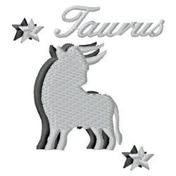 Taurus - 4x4 star beginner-friendly embroidery design for decorative pillow covers