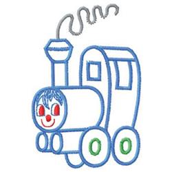 train beginner-friendly machine embroidery - Train perfect for reusable tote bags