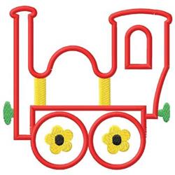 Train - 5x7 train beginner-friendly embroidery design for Kids Sweatshirts
