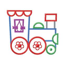 train beginner-friendly machine digital embroidery - Train perfect for Backpacks