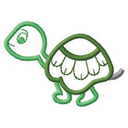 quick stitch turtle machine embroidery pattern - Turtle perfect for Beach Bags