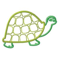 quick stitch turtle machine embroidery pattern - Turtle perfect for Baby Blankets