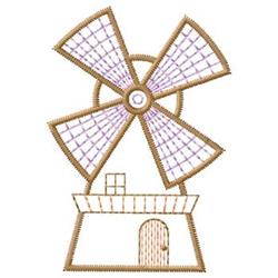 windmill quick stitch machine embroidery - Windmill perfect for patchwork quilt blocks