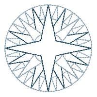 Bluework Star