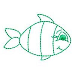 Fish Redwork