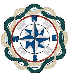 Compass - 4x4 compa detailed machine digital unique embroidery design for Jackets