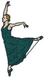 quick stitch dancer machine embroidery pattern - Dancer for decorative pillow covers