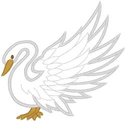 Dramatic Swan