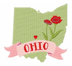 Ohio Embroidery Design | EmbroideryDesigns.com