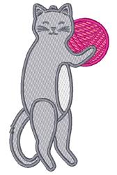 FSL Pretty Cat Embroidery Design