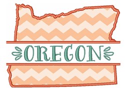 Oregon State Embroidery Design | EmbroideryDesigns.com