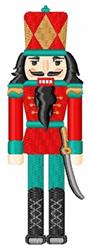 Nutcracker - 4x4 nutcracker beginner-friendly embroidery design for decorative pillow covers