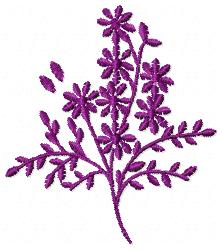 Flower Embroidery Design | EmbroideryDesigns.com