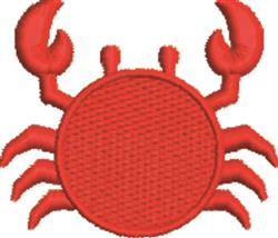 crab quick stitch machine digital embroidery - Crab perfect for kitchen tea towels