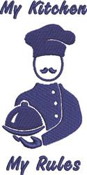 detailed kitchen machine embroidery pattern - My Kitchen perfect for kitchen aprons