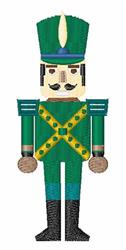 beginner-friendly christmas nutcracker machine embroidery pattern - Nutcracker for reusable tote bags