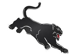 cat detailed machine digital embroidery - Attacking Panther perfect for Outdoor Gear