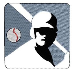 Baseball 2 - 4x4 bat beginner-friendly machine embroidery design perfect for Jackets