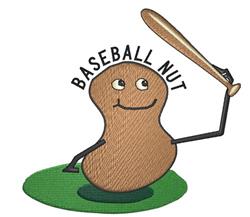 bat detailed machine digital embroidery - Baseball Nut perfect for Baseball Caps