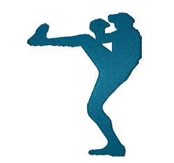 quick stitch player machine embroidery pattern - Baseball Player for Athletic Bags