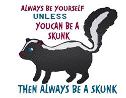 cat detailed machine digital embroidery - Be Yourself perfect for Greeting Cards
