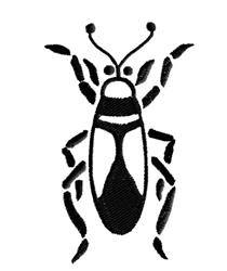 Beetle - 4x4 beetle quick stitch machine embroidery design perfect for Reusable Bags