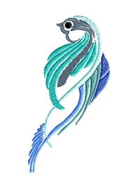 Bird - 4x4 bird beginner-friendly embroidery design for decorative pillow covers