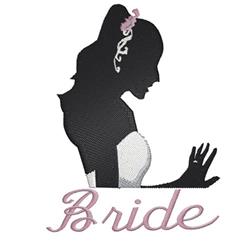 bride beginner-friendly machine embroidery - Bride perfect for decorative pillow covers