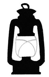 beginner-friendly lantern machine embroidery pattern - Camping Lantern for Hiking Gear