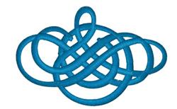 Celtic - 4x4 celtic beginner-friendly embroidery design for patchwork quilt blocks