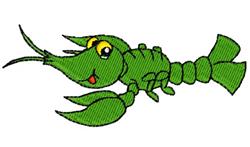 crayfish beginner-friendly machine embroidery - Crayfish for insulated lunch bags