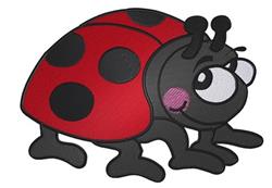 detailed ladybug machine embroidery pattern - Cute Ladybug for cute baby onesies