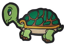 detailed turtle machine embroidery pattern - Cute Turtle perfect for reusable tote bags