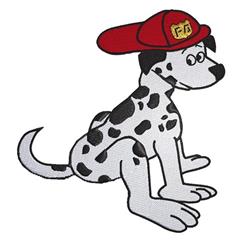 Dalmation - 5x7 puppy dog detailed machine embroidery design for reusable tote bags