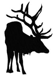 reindeer beginner-friendly machine embroidery - Deer perfect for festive table runners