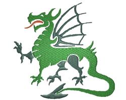 monster detailed machine digital embroidery - Dragon perfect for patchwork quilt blocks