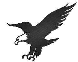 Eagle - 5x7 bird detailed machine embroidery design perfect for reusable tote bags