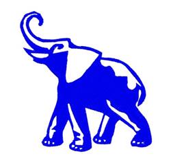 Elephant - 4x4 elephant beginner-friendly embroidery design for decorative pillow covers