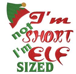 detailed christmas Christmas elf machine embroidery pattern - Elf Sized for decorative pillow covers