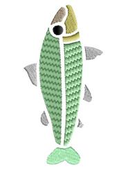 fish beginner-friendly machine digital embroidery - Fish perfect for kitchen tea towels