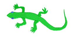gecko beginner-friendly machine embroidery - Gecko perfect for Nature-Themed Crafts