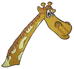 Giraffe - 4x4 giraffe beginner-friendly embroidery design for decorative wall hangings