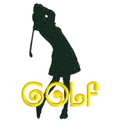 beginner-friendly golf machine embroidery pattern - Golf perfect for Golf Bags