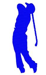 golfer beginner-friendly machine digital embroidery - Golfer perfect for Golf Gear