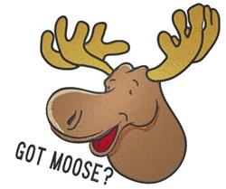 detailed reindeer machine embroidery pattern - Got Moose? for decorative pillow covers