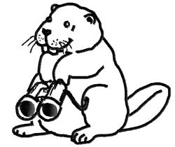 beginner-friendly winter groundhog machine embroidery pattern - Groundhog for insulated lunch bags