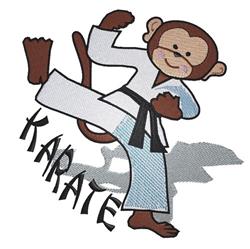 karate detailed machine embroidery - Karate perfect for decorative pillow covers